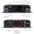 Facmogu S-288 4 CH Bluetooth 5.0 Home Audio Amplifier, RMS 45Wx4, Max 600W, USB, SD, FM, with Remote Control