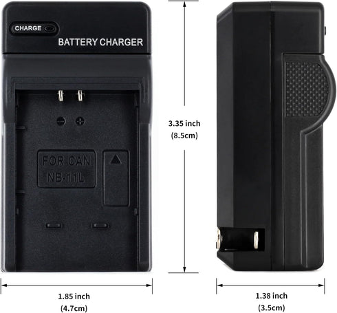 NB-11L Wall Charger for Canon IXUS 132, 150, 155, 160, 170, 275 HS, PowerShot A2300 and More