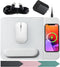 15W Wireless Charging Mouse Pad with Detachable Wrist Support and 20W Power Adapter, Fast QI Wireless Phone Charger