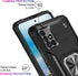 IKAZZ for Galaxy A51 4G Case with Screen Protector, Dual Layer Soft TPU and Hard PC, Anti-Slip Full-Body Rugged Cover