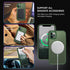 BENTOBEN iPhone 11 Pro Max Case - Dark Green, Translucent Matte, Shockproof, MagSafe Compatible, 6.5" Protective Cover.