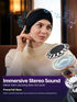 Bluetooth Sleep Headphones with Soft Eye Mask for Side Sleepers - Ideal for Travel, Yoga, Sports, and Housework.