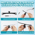 Snwoygr 170-Degree Universal Car Rear View Camera License Plate Bracket, Professional Full Stainless Steel Anti-Rust