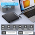 External DVD Drive, USB 3.0 Type C CD/DVD ROM +/-RW Adapter for Laptop PC, Compatible with Mac Windows
