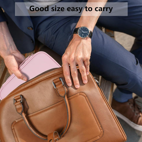 Tech Organizer Travel Carrying Case, Cables Pouch for Organizing Electronics Accessories, Charger, Power Bank