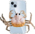 Seconddog 3D Finger Pinch Crabs Funny Stretching Decompression Phone Case Compatible with iPhone