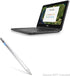 BoxWave AccuPoint Active Stylus Pen for Dell Chromebook 3189 Education 2-in-1 - Metallic Silver, Ultra Fine Tip