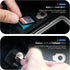 JJC LP-E6 EN-EL15C NP-W235 FZ100 16 6 3 2 Camera Battery and Memory Card Case with Labels,DSLR SLR Battery Organizer