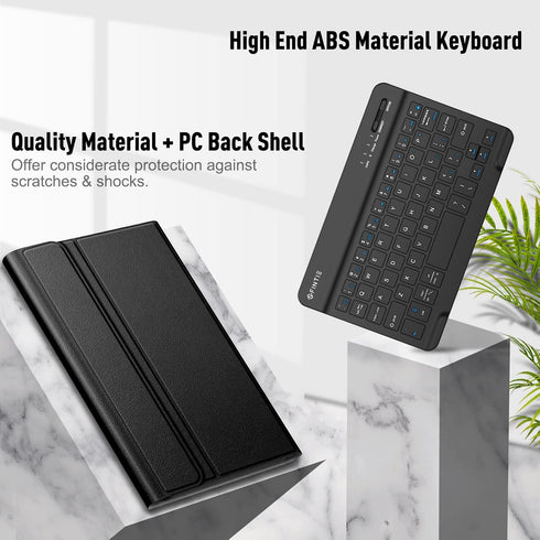 Fintie Keyboard Case for Samsung Galaxy Tab A7 Lite 8.7 Inch 2021 Model, Slim Lightweight Stand Cover with Detachable