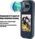 Insta360 X510H Premium Lens Guards for Hardness High Transparency Tempered Glass Lens, Upgraded Optical Performance