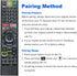 Voice Remote Control Replacement for Sony Smart TV XBR-49X700D, XBR-55X700D, XBR-65X750D, XBR65X850E, XBR75X850E,