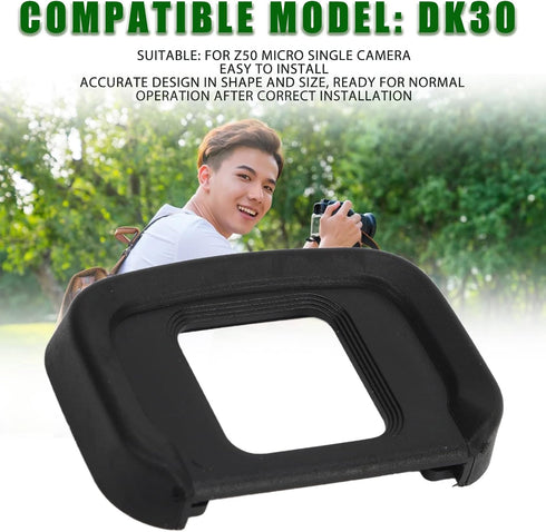 DK30 Z50 Camera Viewfinder for Camera Viewfinder Eyepiece Eye Cup, ABS Camera Eyecup Replacement Kit for Micro Single