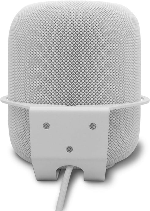 Wall Mount for Apple HomePod, Sturdy Metal Stand Holder Compatible with HomePod 2, White