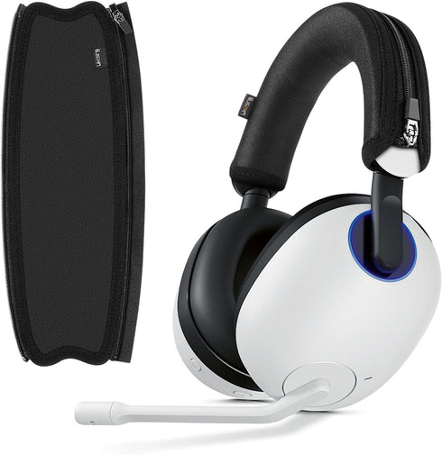 Headphone Headband Cover, INZONE H9 Cushion Compatible with Sony INZONE H3/H5/H7/H9 Headphones, Black Fabric Protector
