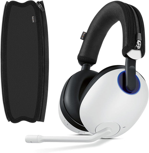 Headphone Headband Cover, INZONE H9 Cushion Compatible with Sony INZONE H3/H5/H7/H9 Headphones, Black Fabric Protector