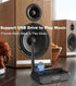 Bluetooth 5.3 Receiver for Home Stereo, Low Latency & HD Music Audio Bluetooth to RCA Adapter for Home Streaming