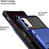 Vofolen Case for iPhone 11 Wallet 4-Card Holder ID Slot Flip Door Hidden Pocket Anti-Scratch