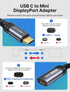 JSAUX USB Type C to Mini DisplayPort Adapter, 4K@60Hz, Compatible with MacBook Pro 2019, Dell XPS