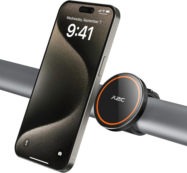 A2C Stroller Phone Holder Compatible with MagSafe - Peloton Phone Mount with 17