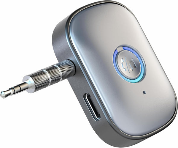 Canisflax Bluetooth Adapter for Car, Bluetooth V5.3 Receiver Wireless Audio Receiver for Car