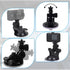 Zelphvt 2 Pack 1/4 Suction Cup Mount Car Camera Mount Dash Cam Suction Cup Mounts with Screw Dash Cam Holder Windshield