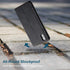 japezop iPhone Xs/iPhone X Wallet Case, RFID Blocking Card Holder, Premium Leather with Magnetic Kickstand, Black