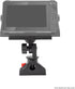 Extreme Max 3006.8661 Universal Fish Finder Head Unit, Boat/Fishing Rod Holder Mount for Screens Up to 9"