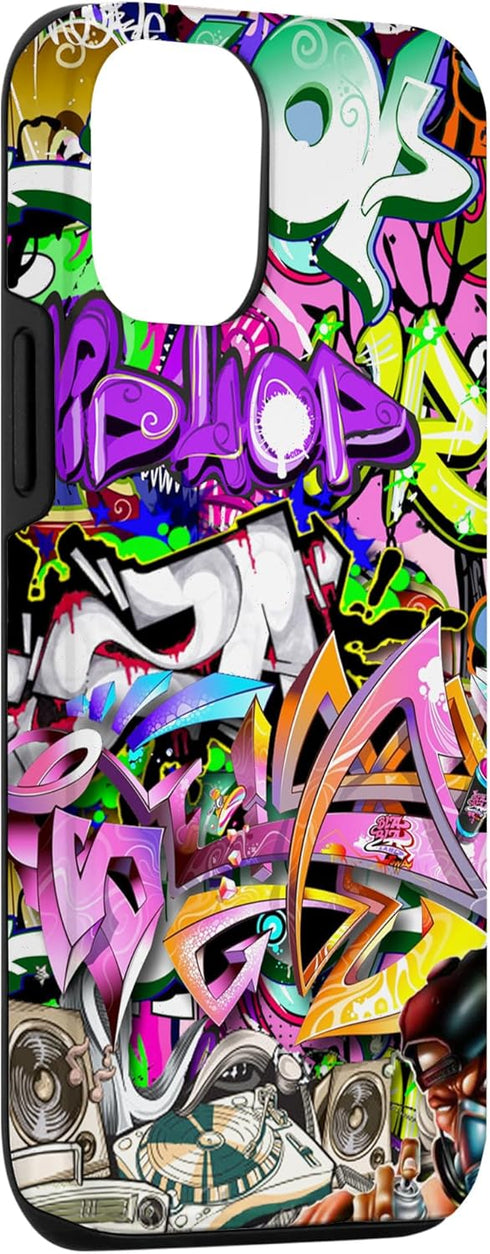 Graffiti Street Art Colorful Urban Hip Hop Case for iPhone 12/12 Pro