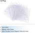 MECCANIXITY 6PCS PC Dust Filter, 50x50mm PVC Computer Case Cooler Dustproof Mesh Cover for Computer Chassis Speakers,