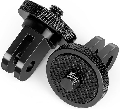 Tripod Mount Adapter for GoPro, 1/4”-20 Tripod Mount for Insta 360/Gopro Hero/Sony Action Cameras
