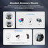 NEEWER Super Clamp with 3" Dual Ballhead Magic Arm, Phone Holder, Action Camera Clamp Mount for Flat/Round Surfaces