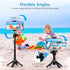 CloudValley 3-in-1 PocketFlex Mini Tripod with Zoom Control, Pocket Size Phone Holder Selfie Stick, [Compatible