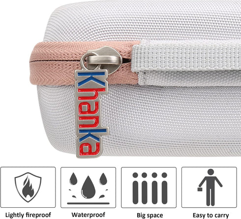khanka Hard Travel Case for Kodak Luma 75 Pocket Projector - Portable Movie Projector, Case Only