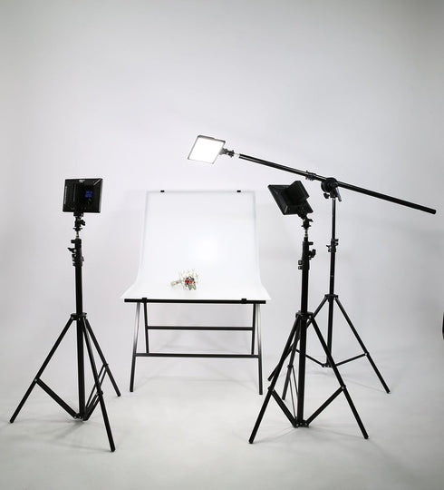 VILTROX L116T LED Photography Light Kit, 3300K-5600K, Super Thin On Camera Key Light Panel with NP-F550 Battery for