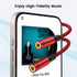 MOSWAG Earphone Splitter Adapter, 3.5mm Male to Audio Microphone Y Splitter Cable for iPhone, Samsung, PS4, Laptop