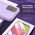 Shop Samsung Galaxy A03s Case: Slim Shockproof Silicone, Durable TPU Dual Layer, Cute Lavender Purple Cover.