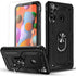 STARSHOP Phone Case for Samsung Galaxy A21 - Military Grade Shockproof Protective Dual Layer Cover with Screen Protector