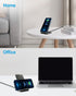 Wireless Charger for Samsung, Qi Certified 10W Fast Charging Phone Stand for Galaxy S24/S23/S22 and Note 20
