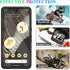 Google Pixel 7 Pro Case - Slim Fit Bumper, Full Body Shockproof, Built-in Screen Protector, Black/Clear for Men & Women.