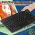 Bluetooth Keyboard and Mouse Combo, Ultra Slim Rechargeable Portable Wireless Keyboard Mouse Set for Android Windows