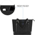KROSER Laptop Tote Bag 15.6 Inch with USB Port, Large Computer Shoulder Bag for Women, Laptop Case for Office Business
