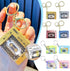Generic Cassette Cassette Microcassette Retro Mini Tape Recorder Keychain, Retro Player, Recordable Mini Tape Player
