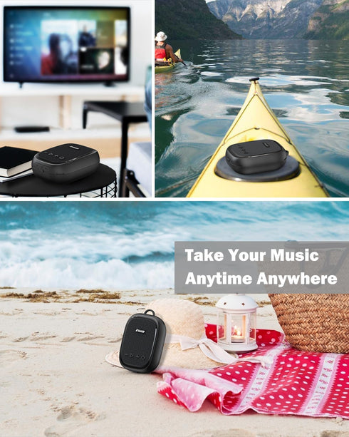 Inwa IP67 Portable Bluetooth Speaker for Bike, Waterproof Wireless Traveling Bicycle Speakers, TWS Mini Outdoor