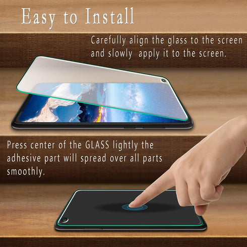 HPTech Tempered Glass Screen Protector for Moto G Stylus 5G (2 Pack) - 9H Hardness, Anti-Scratch, Bubble-Free, Easy