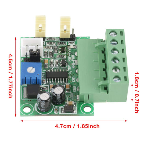 0-5V/0-10V Converter Module, Analog Input Voltage to PWM 2KHZ-20KHZ