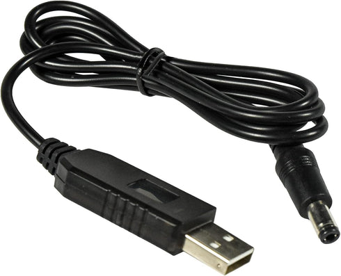 5V 12V HQRP USB to DC Step-Up Module Converter Cable Compatible with Household Electronics, Mobley Device, Portable DVD