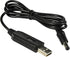 5V 12V HQRP USB to DC Step-Up Module Converter Cable Compatible with Household Electronics, Mobley Device, Portable DVD