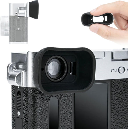 Extended X Half Eyecup Eyepiece, Soft Silicon Viewfinder Eye Cup Eyeshade Cover