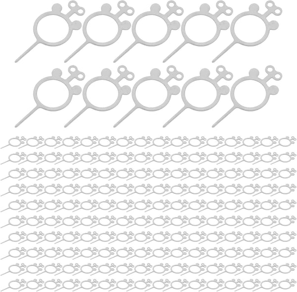 Holibanna 400pcs Sim Card Removal Pins and Phone Sim Card Tray Ejector