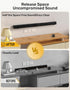 jidinung 3.3"-6.5", 38 lbs Soundbar Wall Mount, All Metal Sound Bar Mounts Under TV for Samsung, Bose, Vizio, LG, Sony